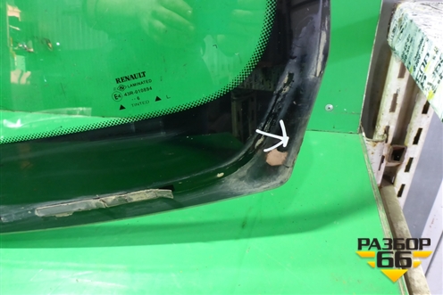 Стекло лобовое (с обогревом) (727122144R) для Renault Duster I с 2010-2021г
