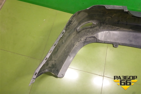 Бампер задний (до 2014г седан новый дубликат) (866111R000) для Hyundai Solaris с 2010-2016г