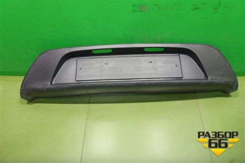 Накладка заднего бампера (до 2020г седан) (86612H0000) для Kia Rio с 2017г (Рио 4)