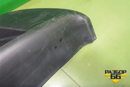 Накладка заднего бампера (до 2020г седан) (86612H0000) для Kia Rio с 2017г (Рио 4)