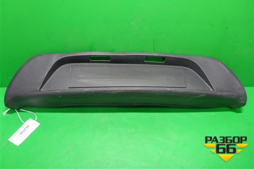 Накладка заднего бампера (до 2020г седан дубликат) (86612H000) для Kia Rio с 2017г (Рио 4)