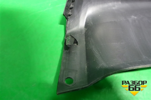 Накладка заднего бампера (до 2020г седан дубликат) (86612H000) для Kia Rio с 2017г (Рио 4)