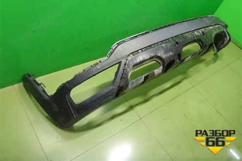 Бампер задний нижняя часть (после 2020г X-Line) (86612H0900) для Kia Rio с 2017г (Рио 4)