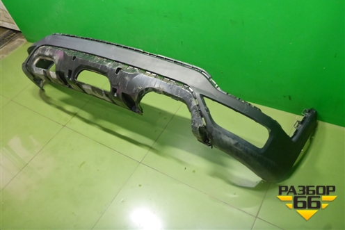 Бампер задний нижняя часть (после 2020г X-Line) (86612H0900) для Kia Rio с 2017г (Рио 4)