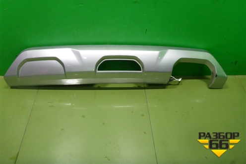 Накладка заднего бампера (после 2020г X-Line) (86665H0900) для Kia Rio с 2017г (Рио 4)