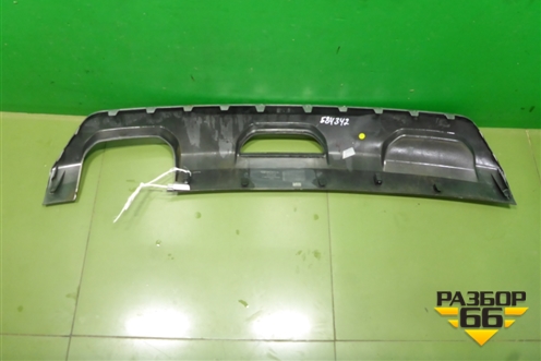 Накладка заднего бампера (после 2020г X-Line) (86665H0900) для Kia Rio с 2017г (Рио 4)