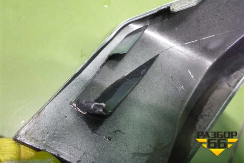 Накладка заднего бампера (после 2020г X-Line) (86665H0900) для Kia Rio с 2017г (Рио 4)