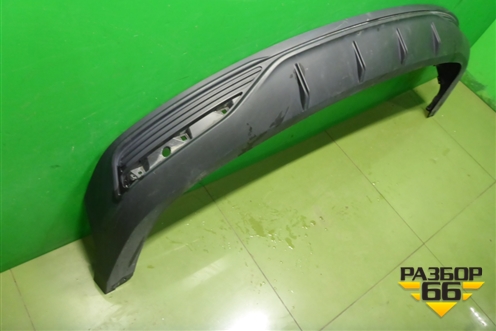 Юбка заднего бампера (после 2020г) (86612H5500) для Hyundai Solaris с 2017г (Солярис)