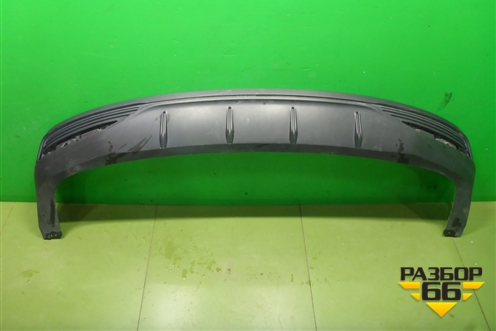 Юбка заднего бампера (после 2020г) (86612H5500) для Hyundai Solaris с 2017г (Солярис)