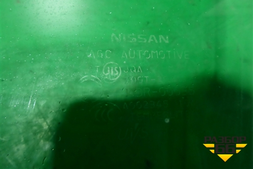 Стекло двери передней левой для Nissan Murano (Z51) с 2007-2015г