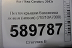 Петля крышки багажника левая (новая) (79210A7000) для Kia Cerato с 2013г