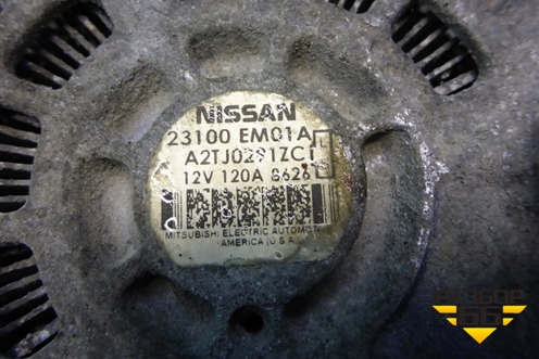 Генератор (1.6л HR16) (23100EM01A) для Nissan Tiida (C11X) с 2004-2013г