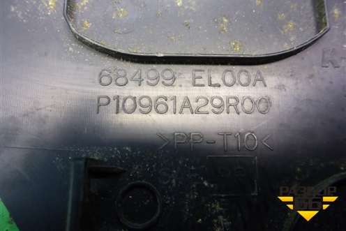 Накладка на торпедо (боковая левая) (68499EL00A) для Nissan Tiida (C11X) с 2004-2013г
