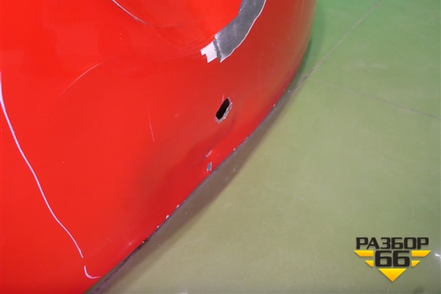 Дверь багажника без стекла (D6Y16202XA) для Mazda Mazda 2 (DE) с 2007г