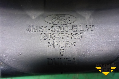 Рулевое колесо под AIR BAG без AIR BAG (3 спицы) (4M513600ELW) для Ford Focus 2 с 2008-2011г