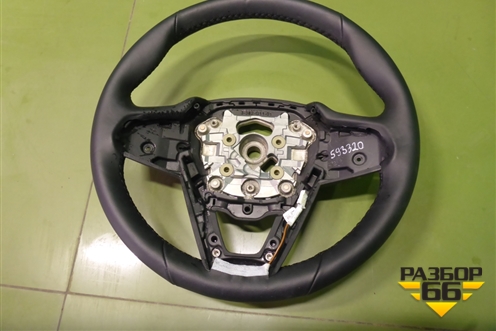 Рулевое колесо под AIR BAG без AIR BAG (кожа с обогревом) для BMW 5-серия G30 с 2017г