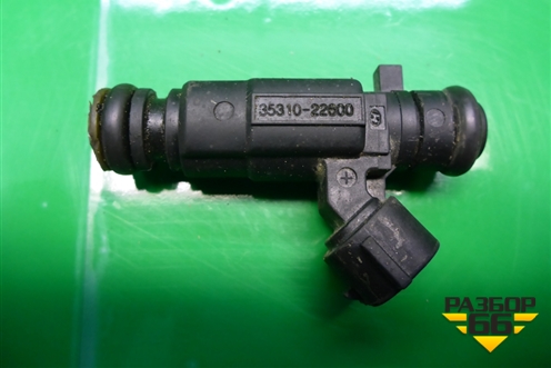Форсунка инжекторная электрическая (1.5л G4EC) (3531022600) для Hyundai Aсcent с 2000г