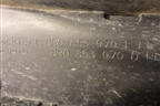 Накладка двери задней правой (до 2012г не крашеная) (8R0853970E) для Audi Q5 c 2008-2017г (Ку 5)