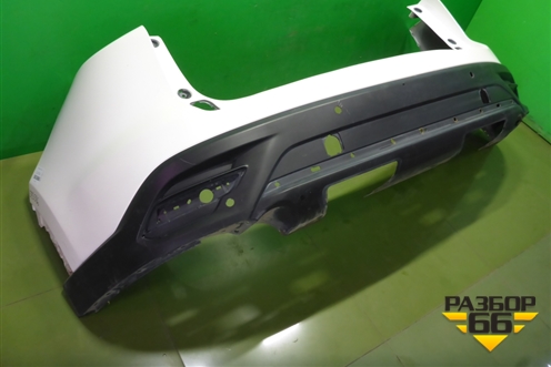 Бампер задний (под парктроник) (TK4850221) для Mazda CX 9 с 2017г (СХ9)