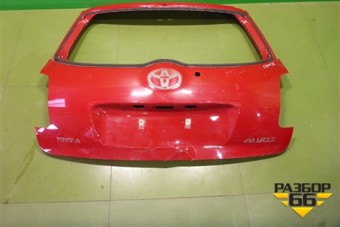 Дверь багажника без стекла (6700502110) для Toyota Auris с 2006-2012г (Аурис)