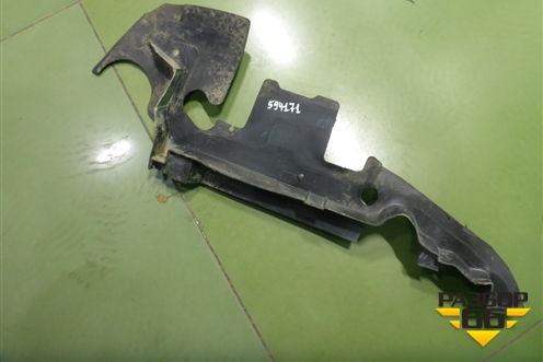 Дефлектор радиатора левый (4F0121283G) для Audi A6 (C6) с 2004-2011г