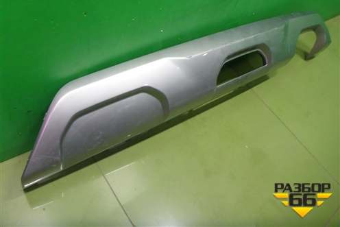 Накладка заднего бампера (после 2020г X-Line) (86665H0900) для Kia Rio с 2017г (Рио 4)