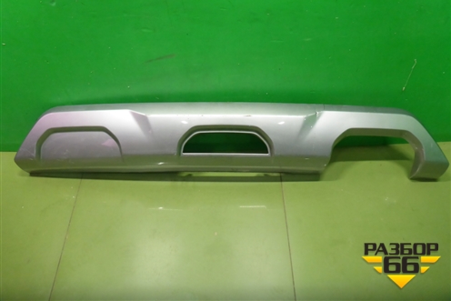 Накладка заднего бампера (после 2020г X-Line) (86665H0900) для Kia Rio с 2017г (Рио 4)