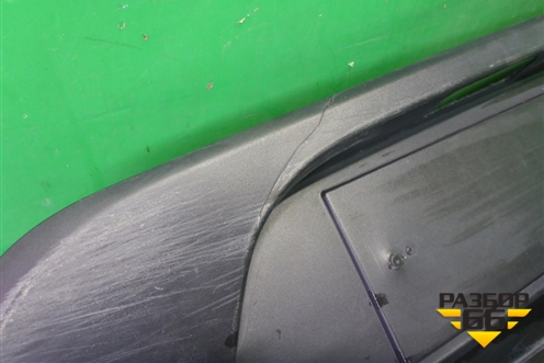 Накладка заднего бампера (до 2020г седан) (86612H0000) для Kia Rio с 2017г (Рио 4)