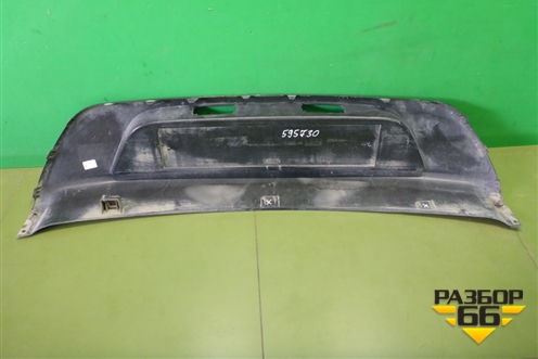 Накладка заднего бампера (до 2020г седан) (86612H0000) для Kia Rio с 2017г (Рио 4)