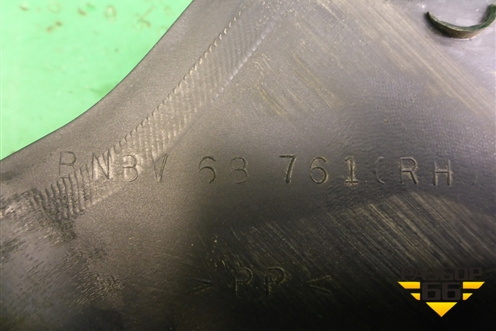 Обшивка стойки задняя нижняя правая (BN8V68761) для Mazda Mazda 3 (BK) с 2003-2009г 