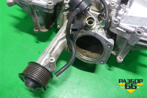 Компрессор механический турбонагнетатель (5.0л 508PN) (9W839424BB) для Land Rover Range Rover Sport с 2005-2012г