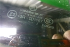 Стекло двери задней правой форточка (3T5845210) для Skoda Superb с 2008-2015г