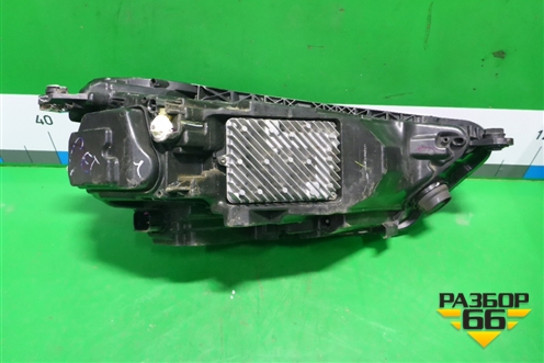 Фара левая (после 2020г 2 линзы Led Matrix c блоком) (80A941035E) для Audi Q5 с 2017г