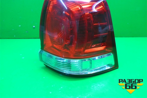 Фонарь задний наружный правый (до 2012г) (8155160820) для Toyota Land Cruiser (200) с 2008г (Ленд Крузер)