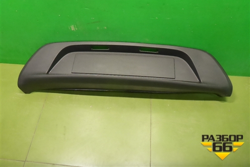 Накладка заднего бампера (до 2020г седан новая дубликат) (86612H0000) для Kia Rio с 2017г (Рио 4)