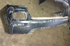 Бампер задний (под парктроник) (5215948170) для Toyota Highlander с 2007-2013г (Хайлендер)