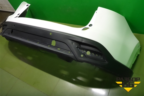Бампер задний (под парктроник) (TK4850221) для Mazda CX 9 с 2017г (СХ9)