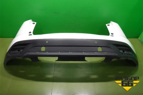 Бампер задний (под парктроник) (TK4850221) для Mazda CX 9 с 2017г (СХ9)