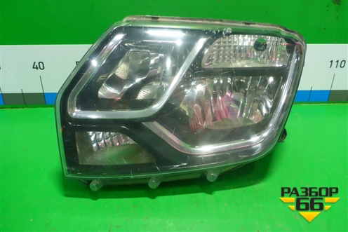 Фара левая (после 2015г галоген) (26605020R) для Renault Duster I с 2010-2021г
