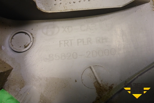 Обшивка стойки лобового стекла правая (858202D000) для Hyundai Elantra 3 (XD) с 2000-2010г