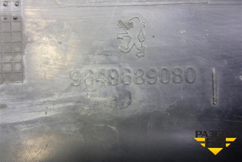 Накладка заднего бампера (до 2009г) (9649689080) для Peugeot 207 с 2006-2015г