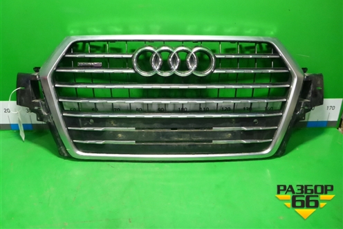Решетка радиатора (до 2019г под парктроник) (4M0853651F) для Audi Q7 c 2015г
