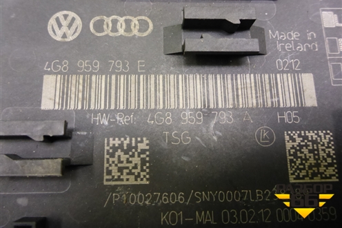 Блок электронный (передней левой двери) (4G8959793A) для Audi A6 (C7) с 2011-2018г
