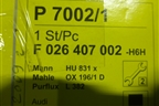 Фильтр масляный (F026407002) для Volkswagen Touareg c 2002-2010г