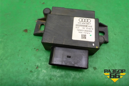 Блок управления топливным насосом (4G0906093F) для Audi A6 (C7) с 2011-2018г