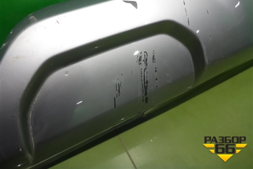 Накладка заднего бампера (после 2020г X-Line) (86665H0900) для Kia Rio с 2017г (Рио 4)