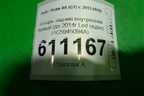 Фонарь задний внутренний правый (до 2014г Led седан) (4G5945094A) для Audi A6 (C7) с 2011-2018г