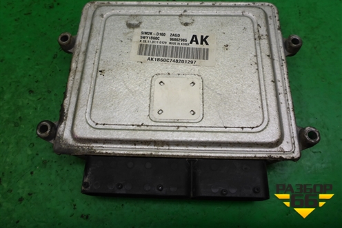 Блок управления двигателем (2.0л X20D1 МКПП) (96862985) для Chevrolet Epica с 2006г
