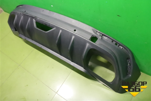 Бампер задний нижняя часть (до 2023г под парктроник) (6600124614) для Geely Coolray с 2019-2025г