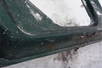 Порог со стойкой правый для Nissan Navara (D40) с 2005-2015г (Навара)